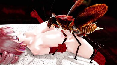 Santa's Cum-Covered Christmas Roach Motel