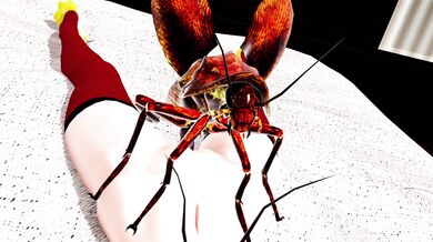 Santa's Cum-Covered Christmas Roach Motel