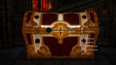 Golden Fucking Shower with a Mimic Chest [4K][EnaLagrange]