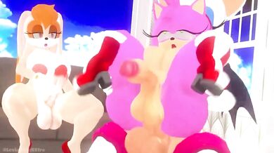 - Amy Gets a Rough Full Nelson from Rouge
