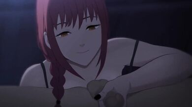 Rough and Ready: Makima Chainsaw Man in Kizumashiro
