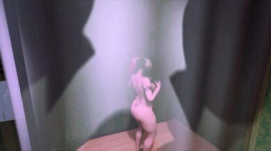 Harley Quinn's Futanari Cock Plows Boyish Femme