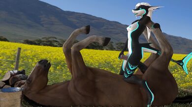 Ravaged by a Shark and Fucked in the Ass by a Horse [4K]