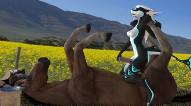 Ravaged by a Shark and Fucked in the Ass by a Horse [4K]