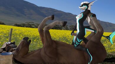 Ravaged by a Shark and Fucked in the Ass by a Horse [4K]