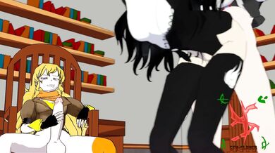 Blake Gets Fucked by Nora as Yang Jizzes