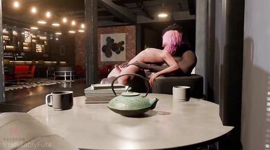 Futa Fucking with a Feminine Boyfriend