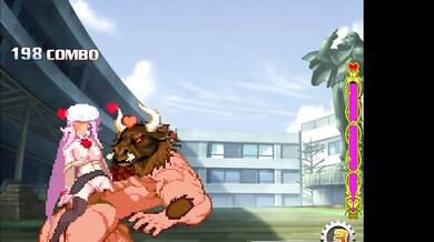 Bull-Man Vs Fire Lizard: An Erotic Fantasy Battle Royale