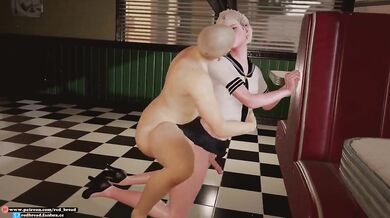 Busty Noel's Desperate for Work Leads to a Filthy Blowjob from Horny Employer