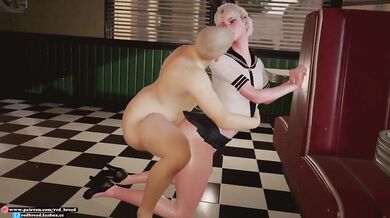 Busty Noel's Desperate for Work Leads to a Filthy Blowjob from Horny Employer