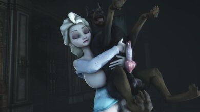 Elsa's Doggy Style Debut - with Audible SFX