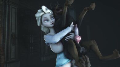 Elsa's Doggy Style Debut - with Audible SFX