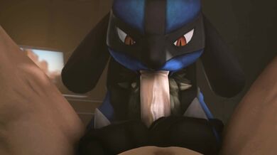 'Mommy Lucario Sucks Her Son's Cock To Orgasmic Bliss [P812P]'
