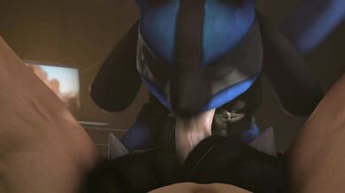 'Mommy Lucario Sucks Her Son's Cock To Orgasmic Bliss [P812P]'