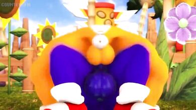 Tails' Ass Gets Anally Pounded by Sonic's Huge Cock (Sound).