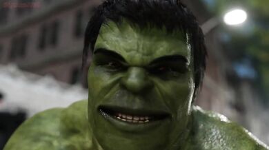 Iron Hulk Pounded by the Invincible Iron Man