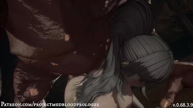 Slimy MudBlood Sluts Gettin' Animated by Horny Goblins in 'Prologue v.0.68.3.9'