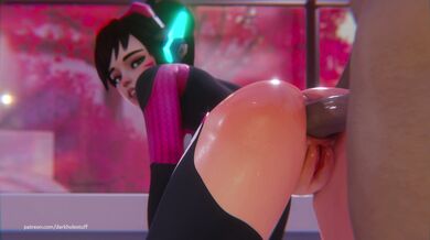 D.Va's Anal Divinity [Darkholestuff]