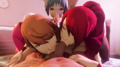 'Sleepover sexcapades with the SEES babes[Amateurthrowaway]'