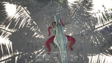 Ravaged in the Desert: Beastiality with a Sun-Baked Raptor and its Multiple Partners