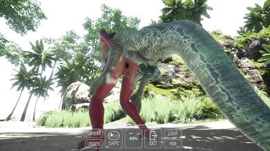 Ravaged in the Desert: Beastiality with a Sun-Baked Raptor and its Multiple Partners