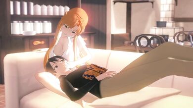 Asuna's Forced Lesbian Seduction and Betrayal