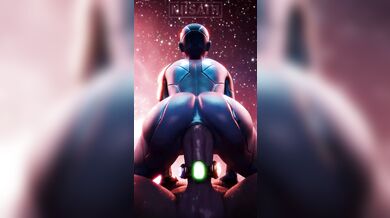 Infinity Buster Fisting by the Nebulous Nymphos of Thanos's Cosmos