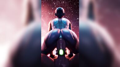 Infinity Buster Fisting by the Nebulous Nymphos of Thanos's Cosmos