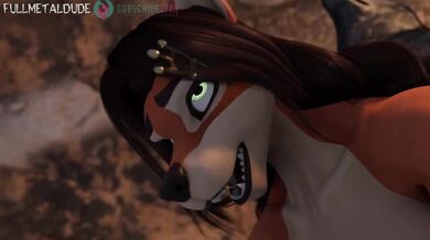 Jamie's Wolven Orgy with FullMetalDude: No Sounds, All Action!