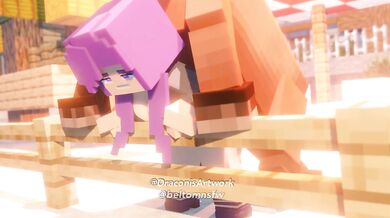 - Beachside Horseplay with Lustful Lily in Minecraft