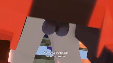 - Beachside Horseplay with Lustful Lily in Minecraft