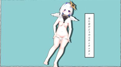 Breakdancing with a Telecaster guitar: Pubic hair, Amane Kanata's hot moves!