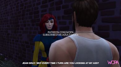 - Jean Grey's Dirty Alley Affair with Wolverine While Cyclops is Left Out