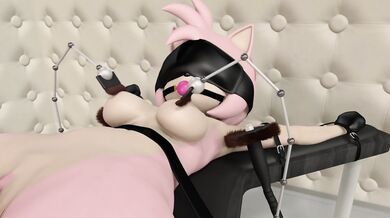 X-Racked & Tickled: Amy Rose's Sensual Torment