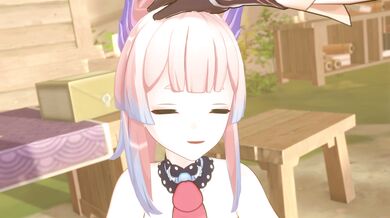 Groping Kokomi's Breasts while she Cums Multiple Times
