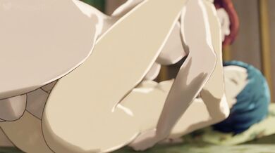 Sisters in Heat: Shiomi and Fuuka's Nightly Relief, Brought to You by Mango3D!