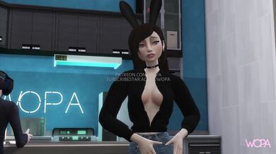 Banging Best Friend's Girlfriend While He Computes, Cock in Front Hubby