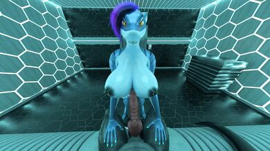 Tongue in Cheek: The Tale of a Fierce Beast and Its Throbbing Prey