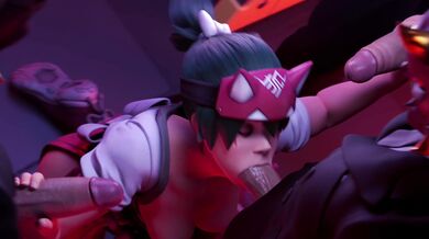 The Sneaky Assassins Get a Groupie Gangbang in Ultra High Definition (60fps)