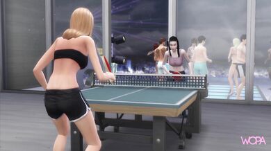 Slutty Girlfriend Gets Banged at the Party while Her Unsuspecting Boyfriend Looks On