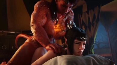 Transgender Orgy in the Jungle (Featuring Amazonian Futa Sluts)