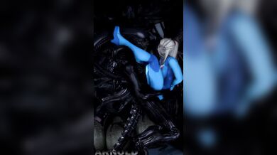 Monstrous Fuck Fest with Samus Aran