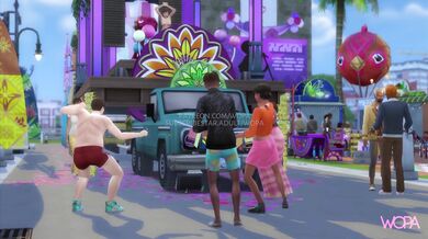Carnal Delights: Two Lesbians Fucking Random Guys at the Midsummer's Eve Bash