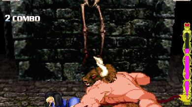 The Minotaur's Busty Battle with Schlussel