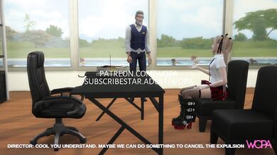 The Director's Irresistible Charms Make Her Surrender