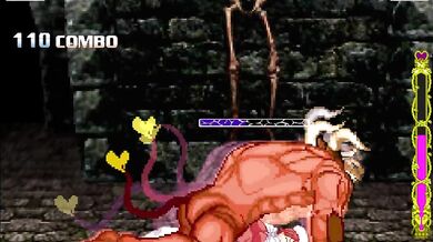 Beastly bull-man battles enchanting nymph