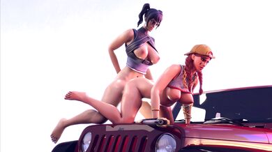 'Futa Fucks Two Goddesses'