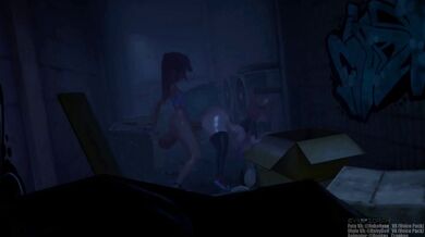 Iruru's Naughty Adventure in a Dark Alley