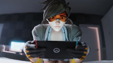 Tracer Overwhelmed by Black Aphy3D's Powerful Cock in the Ultimate Game of Fuck