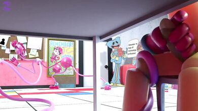 Sexy reporter gets off on-camera with a big orgasm.